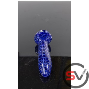 FRACTAL BUBBLE GLASS HAND PIPE 4.5inch